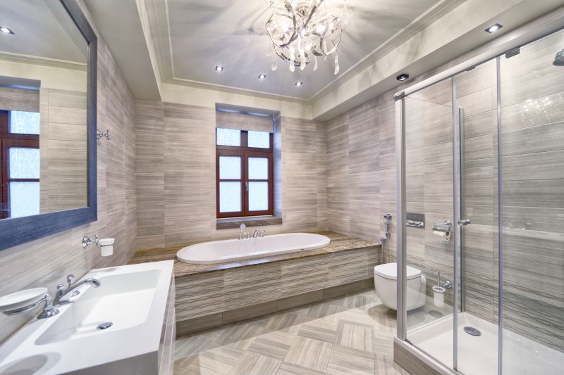 Modern Bathtub and Fixtures